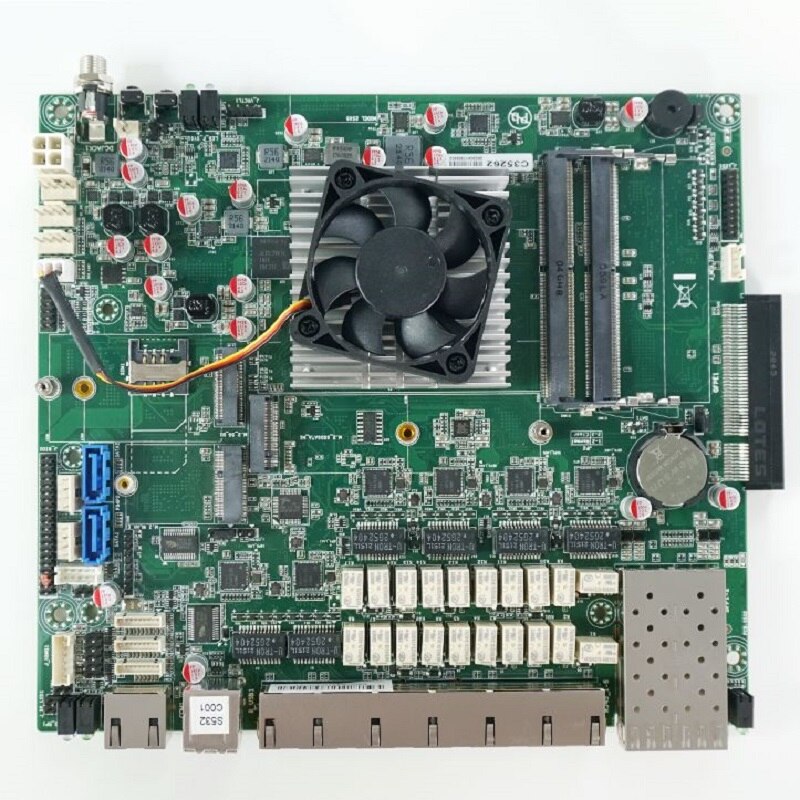 Mini-ITX    ATOM C3558 ⰡƮ ̴  ȭ Pfsense 6LAN 10G  Ʈ SFP +